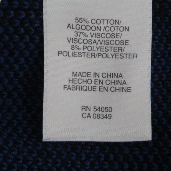 JONES New York Women’s Plaid Sweater Jacket sz. Small Petite Blue Black - Picture 10 of 10